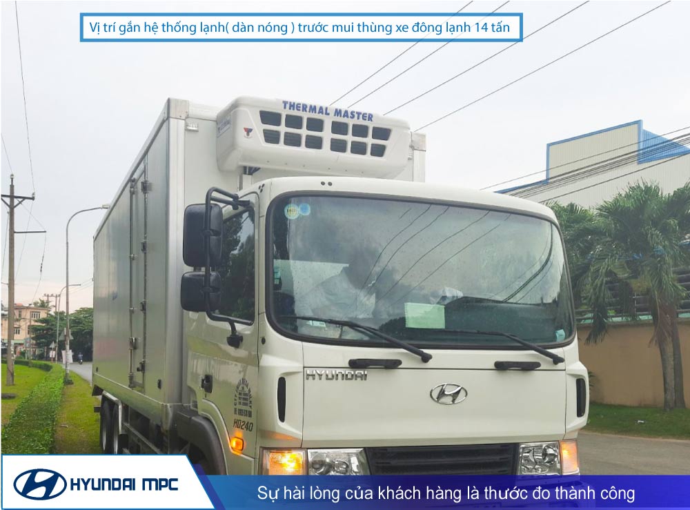 Xe tải Hyundai HD240 thùng đông lạnh 14 tấn